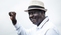 Former Prime Minister Raila Odinga.